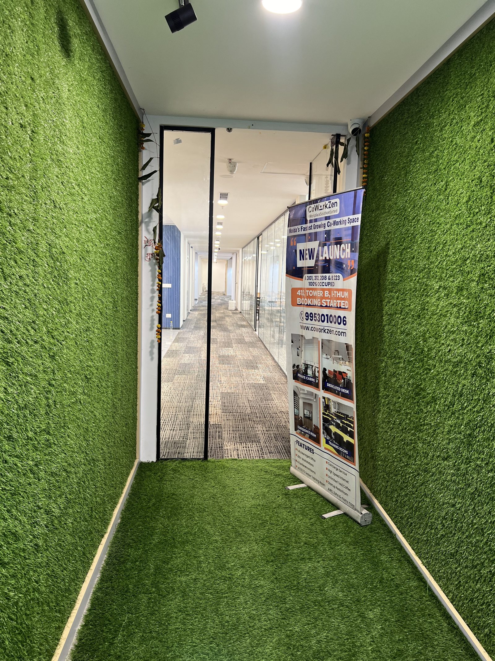 Coworking space for remote teams at CoworkZen, Noida